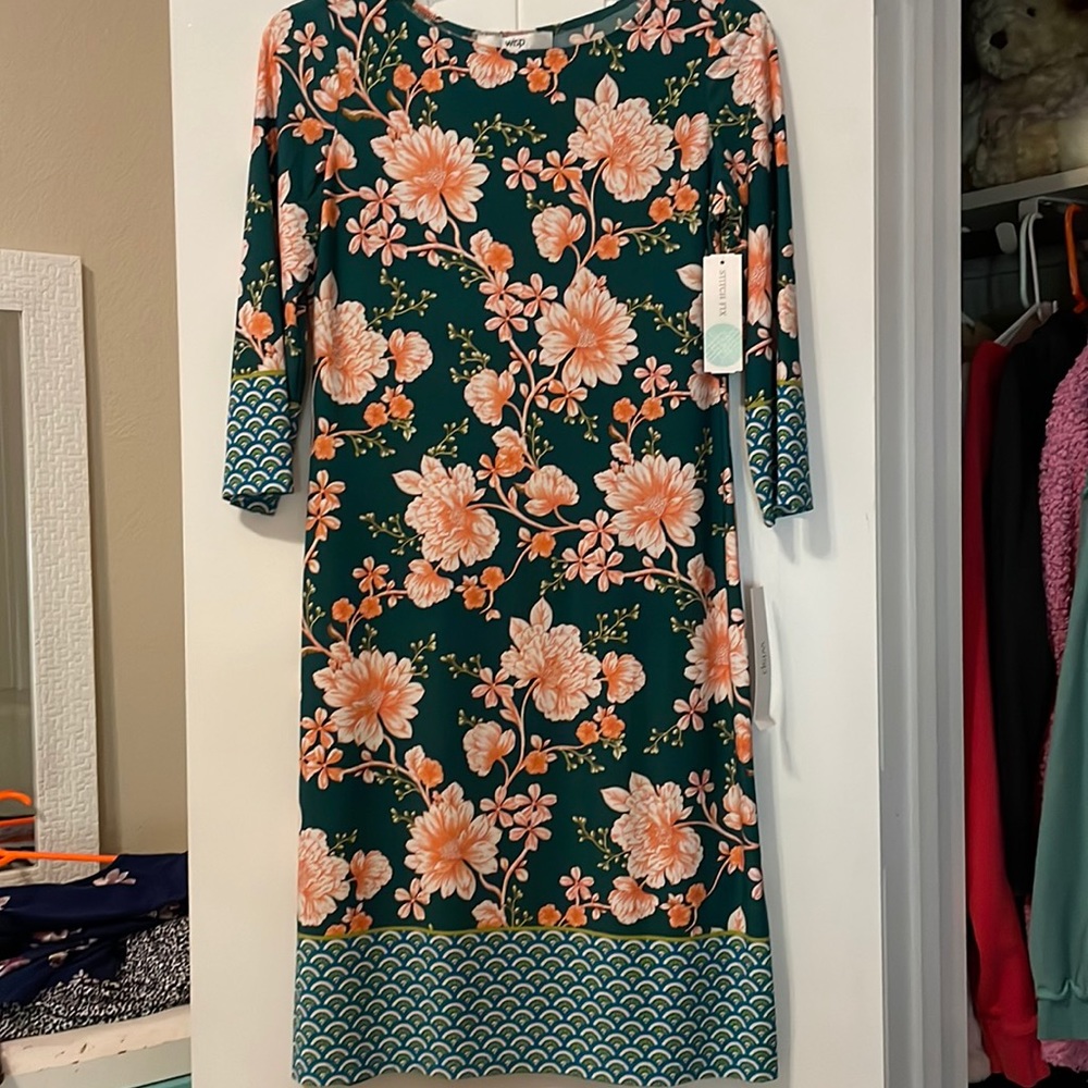 Wisp Floral Flow Dress
